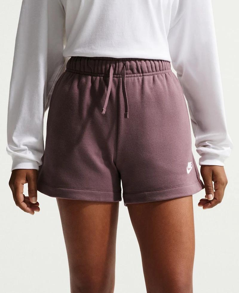 Nike Women's Sportswear Club Fleece Mid-Rise Shorts