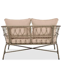 Streamdale Boho Wicker Chat Set with Comfort and Style