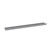 vidaXL Wall Shelves 4 pcs Gray 31.5"x3.5"x1.2"