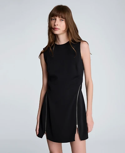 Kenneth Cole Women's Sheath Zipper Short Dress