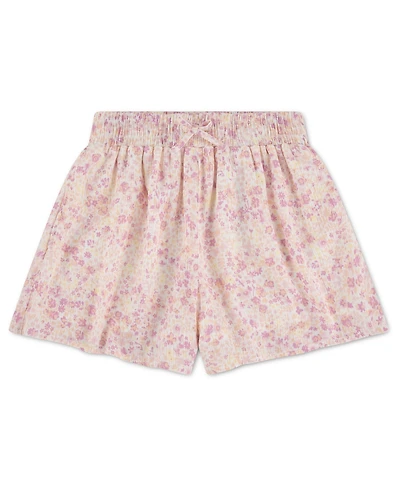 abercrombie kids Girls' Pull-On Floral Flared Shorts