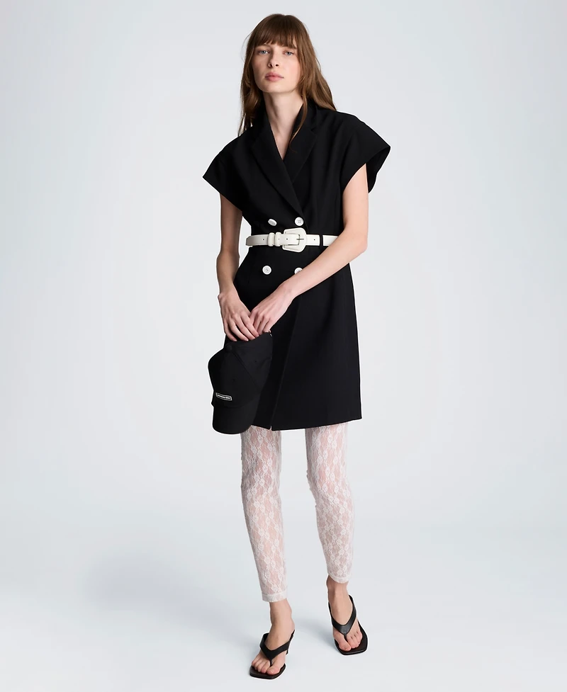 Kenneth Cole Women's Drop Shoulder Trench Mini Dress