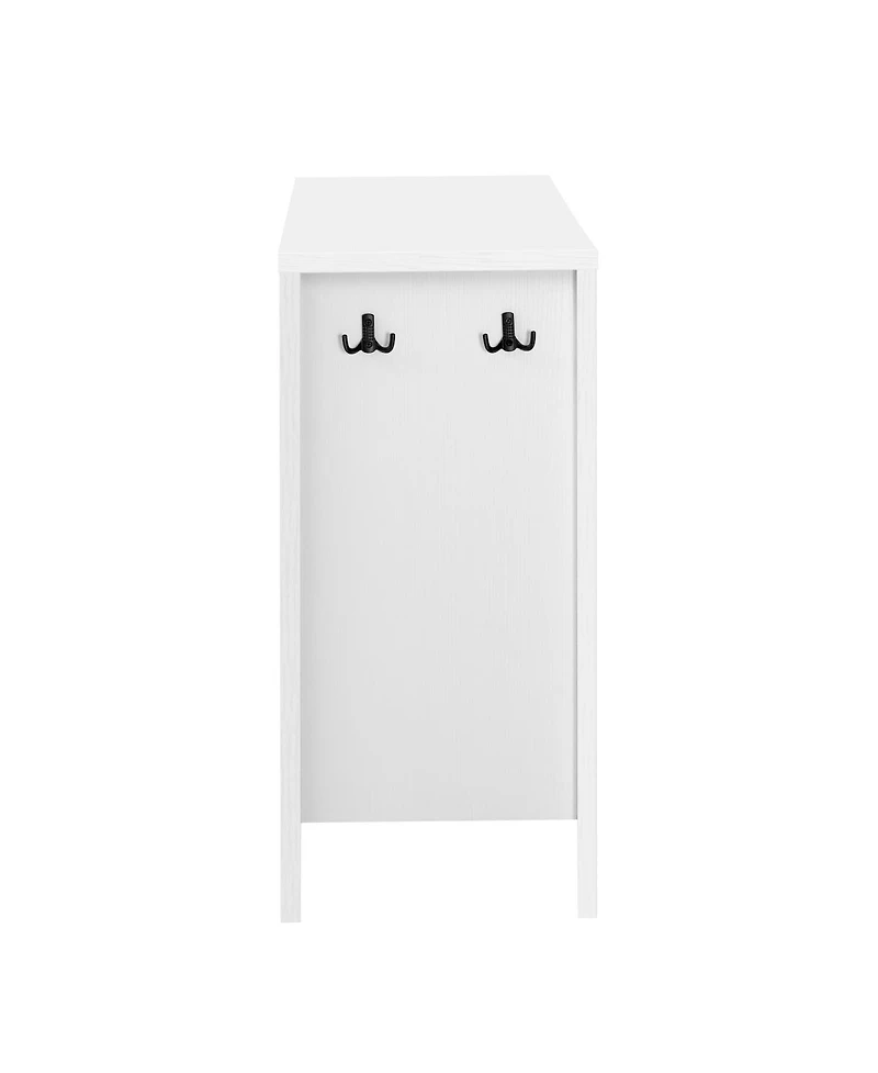 Streamdale Furniture 55.1" 4-Door Storage Sideboard with Open Shelf & Adjustable Shelves