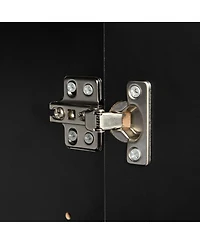 Streamdale Furniture Sleek Shoe Cabinet with Adjustable Shelves, Minimalist Organizer