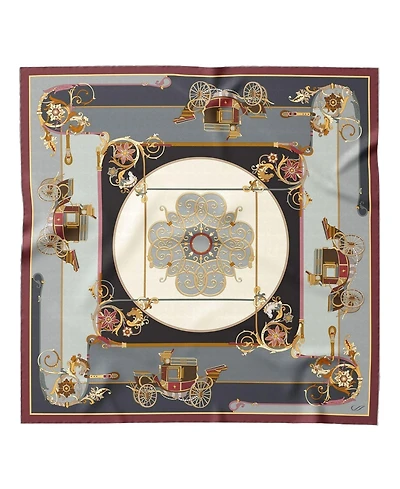 Elizabetta Women s Carozza Silk Foulard Scarf