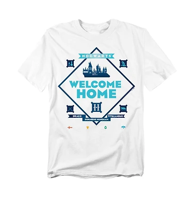 Harry Potter Men's Hogwarts Welcome Home T Shirt