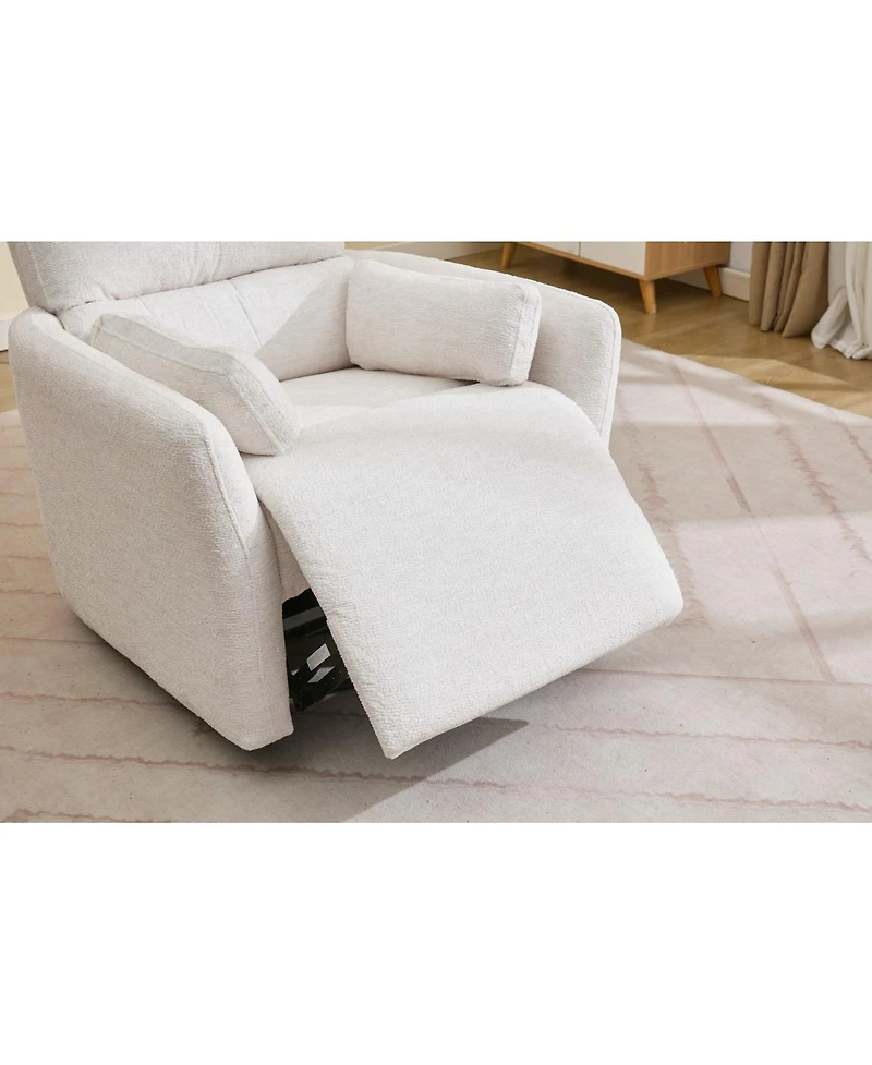 Streamdale Furniture P45 Power recliner / Swivel / fabric