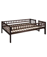 Streamdale Furniture Triple Full Bunk Bed with Ladder & Slide