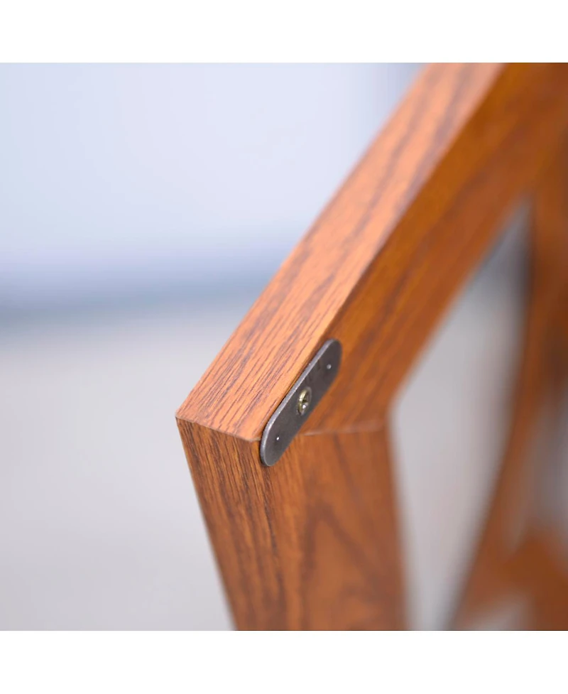 Streamdale Furniture 34.37" x 15.55" x 34.06" Sideboard with 2 Clear Tempered Glass Doors & Adjustable Shelf