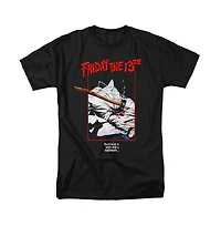 Friday The 13th Men's Axe Poster T Shirt