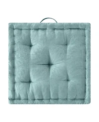 Intelligent Design Azza Chenille Square Floor Pillow Cushion, 24" x