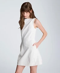 Kenneth Cole Women's Boat Neck Sculpt Mini Dress