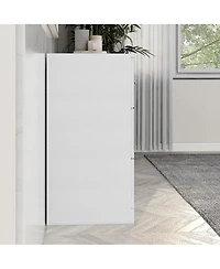 Streamdale Furniture Modern 6-Drawer Dresser - Wide Chest of Drawers for Bedroom