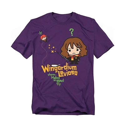 Harry Potter Men's Wingardium Leviosa Hermione Ron T Shirt