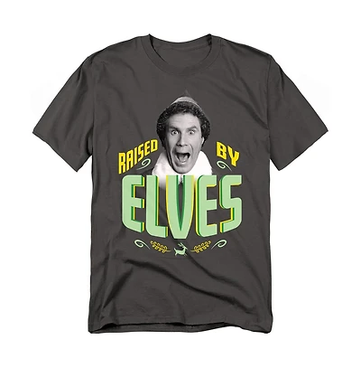 Elf Men's Buddy Raised By Elves T Shirt