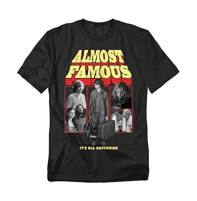 Almost Famous Men's Collage T Shirt