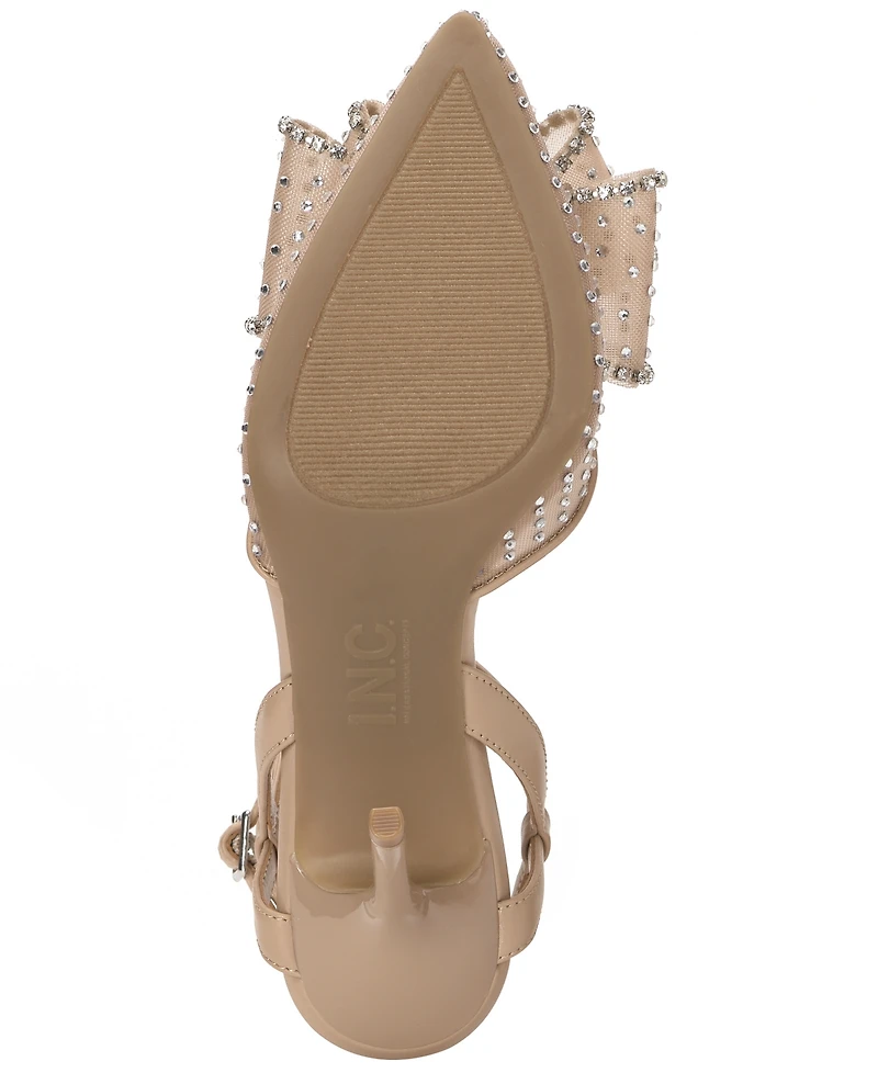 I.n.c. International Concepts Women's Safina Bow Mesh Heel Pumps, Macy's Exclusive