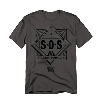 Harry Potter Men's Wizards Unite Sos Task Force T Shirt