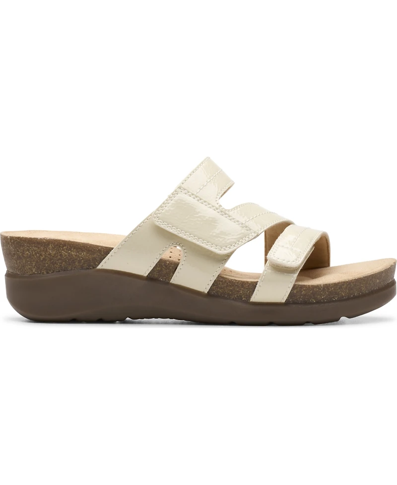 Clarks Women's Calenne Holly Slip-On Sandals