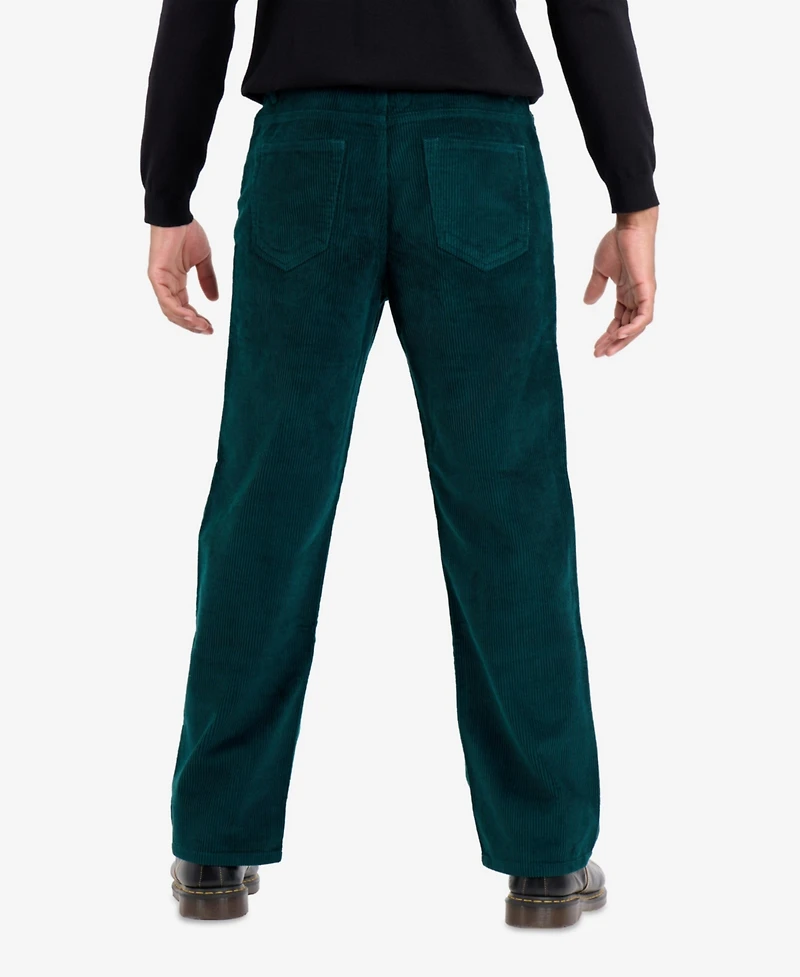 Spring + Mercer Men's Athletic Fit Corduroy Pants