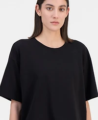 Eileen Fisher Women's Crewneck Boxy T-Shirt
