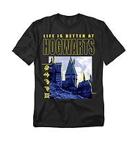 Harry Potter Men's Life Is Better At Hogwarts T Shirt