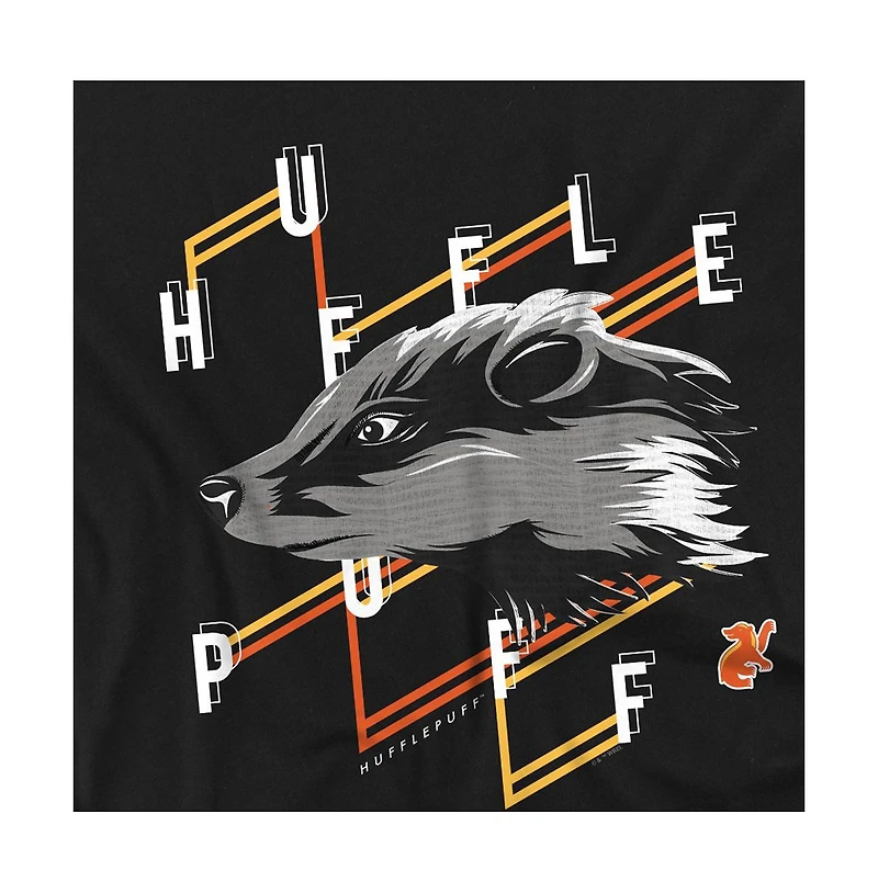 Harry Potter Men's Hufflepuff Lines T Shirt