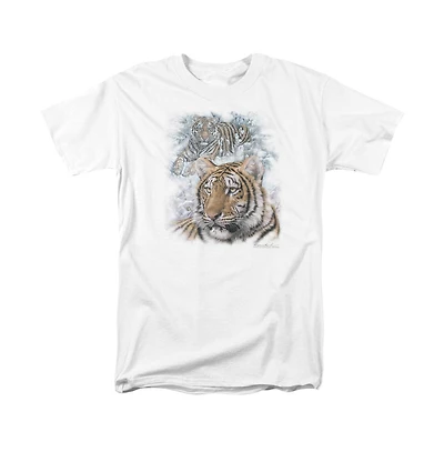 Wild Wings Men's Wildlife Tigers T Shirt