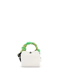 Pre-Owned Balenciaga Xs Flap Scarf Top Handle Bag Leather