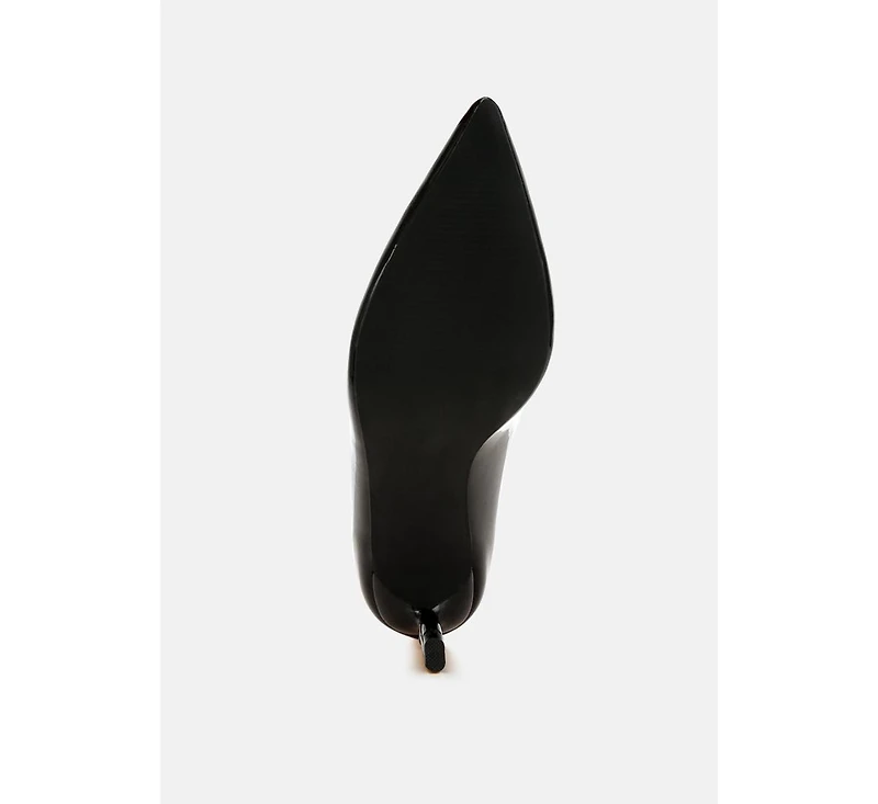 London Rag Calla Pointed Toe Fantasy Heel Pumps