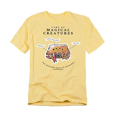 Harry Potter Men's Care Of Magical Creatures Book T Shirt