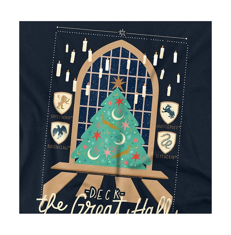 Harry Potter Men's Deck The Great Hall For Christmas T Shirt