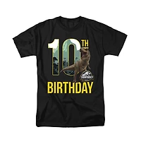 Jurassic Park Men's World 10th Birthday T-Rex T Shirt