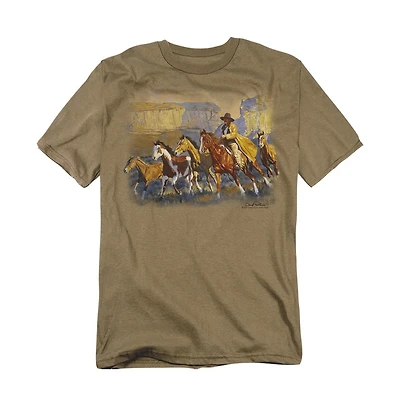 Wild Wings Men's Wildlife A Cowboy Day T Shirt