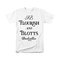 Harry Potter Men's Flourish And Blotts T Shirt