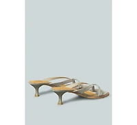 Winslet Womens Heeled Thong Sandal