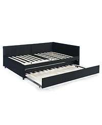 Streamdale Furniture Velvet Daybed with Trundle