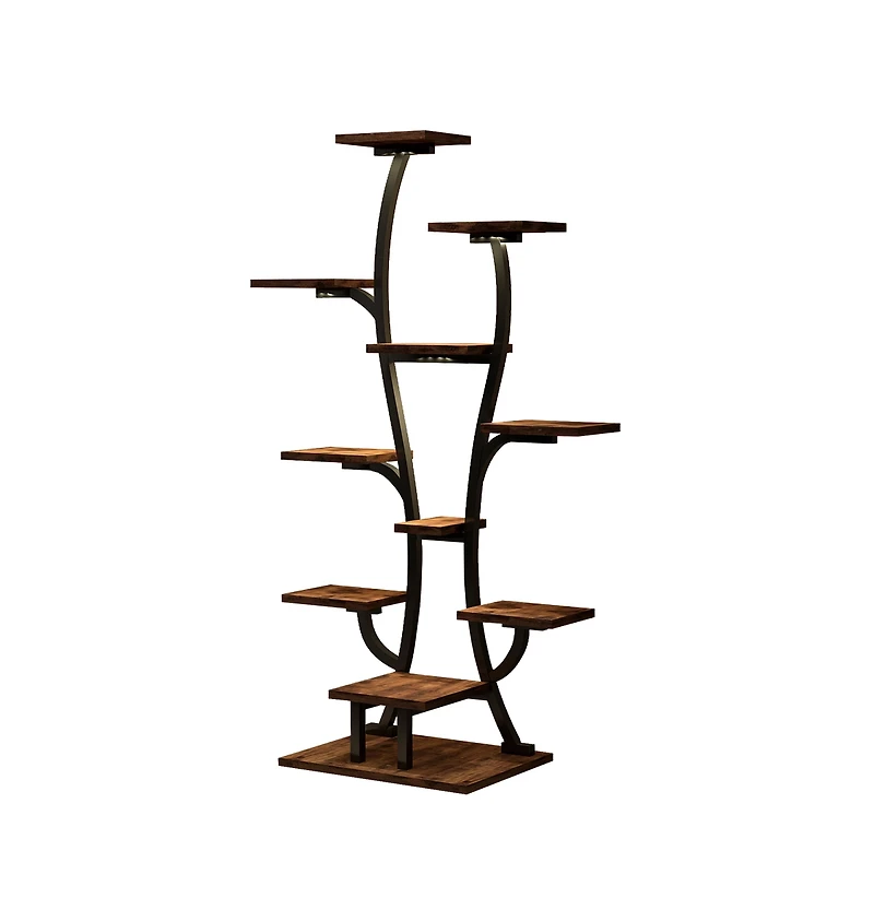 Streamdale Furniture Vase Plant Stand with Grow Lights
