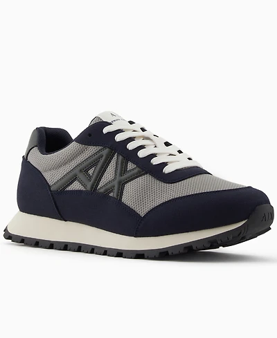 A|X Armani Exchange Men's Drop Lace-Up Sneakers