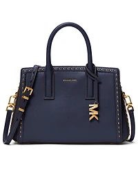 Michael Kors Laila Center Zip Small Satchel Bag