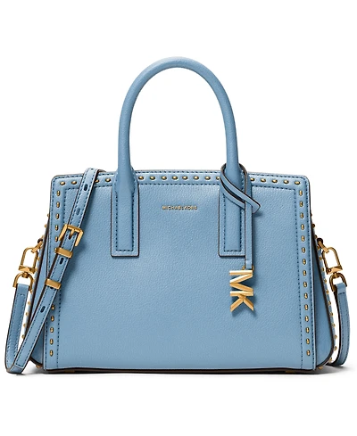 Michael Kors Laila Center Zip Small Satchel Bag