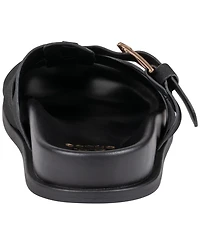 Gc Shoes Women's Lovely Multi-Strap Footbed Slip-On Sandals