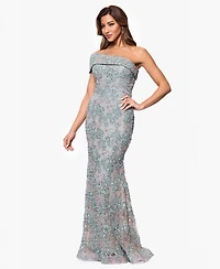 Xscape Petite Sleeveless Ball Gown