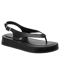 Coach Women's Sculpted Platform Thong Sandals