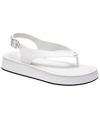Coach Women's Sculpted Platform Thong Sandals