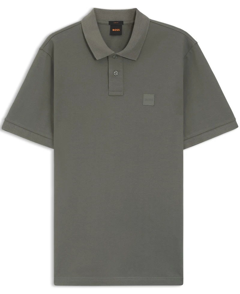 Hugo Boss Men's Stretch-Cotton Slim-Fit Polo Shirt