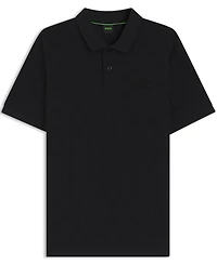 Boss x Porsche Men's Jacquard-Patterned Botton Polo Shirt