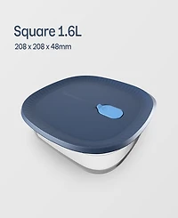 Tupperware Voila 1.7-Quart Square Container