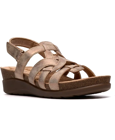 Clarks Women's Calenne Gracie Round Toe Sandals