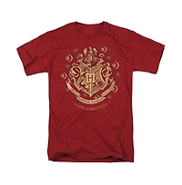 Harry Potter Men's Hogwarts Happy Christmas T Shirt